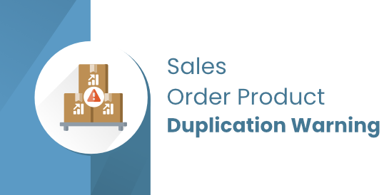 Sales Order Product Duplication Warning