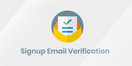 Signup Email Verification